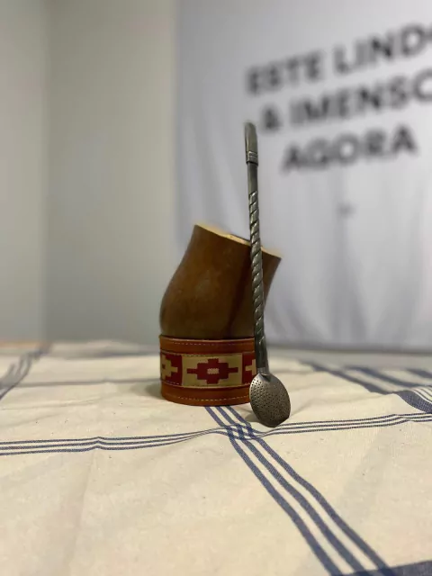 Kit Cuia+Bomba+Porta Cuia