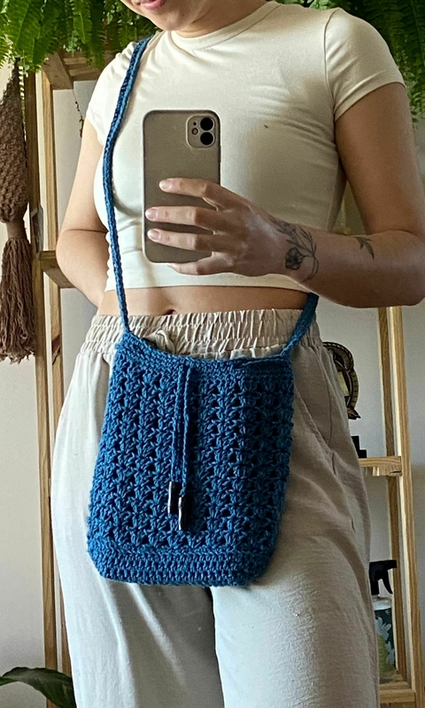 BOLSINHA AZUL COBALTO