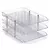 CAIXA CORRESPONDENCIA TRIPLA FIXA - COR CRISTAL