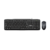 KIT TECLADO E MOUSE USB - PRETO