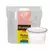 Kit Pote e Tampa 500 ml - Pct com 25 uni