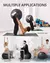 Bola de Yoga para Exercícios, 3 Tamanhos de Bola de Ginástica - comprar online