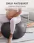 Bola de Yoga para Exercícios, 3 Tamanhos de Bola de Ginástica - ClickBazaar