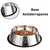 Imagem do Comedouro Pet Bebedouro 150ml Bowl em Aço inox Pote Dog 15cm