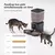 Newpet Alimentador Automático para Animais de Estimação 8L Versão com Botão - loja online