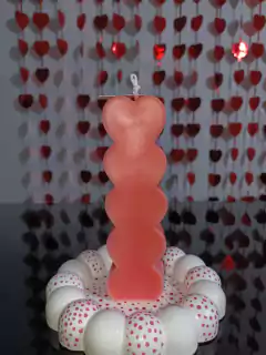 Vela barra Corazones 2