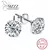 Brincos De Cristal Para Mulheres Prata Real 925 - comprar online