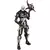 Fortnite Raptor Black Knight Skull Trooper Figuras De Ação Premium - comprar online