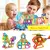 Blocos Magnéticos Montessori Educativos 120PCS - comprar online