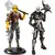 Fortnite Raptor Black Knight Skull Trooper Figuras De Ação Premium