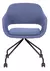 Rodaja Yoyo 40mm con arillo Negra para Silla y muebles - tienda en línea