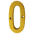 NUMERO "0" DECORATIVO 8CM PUERTA PARED - comprar en línea