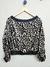 Blusa Ombro a Ombro Onça - Abitti & Co
