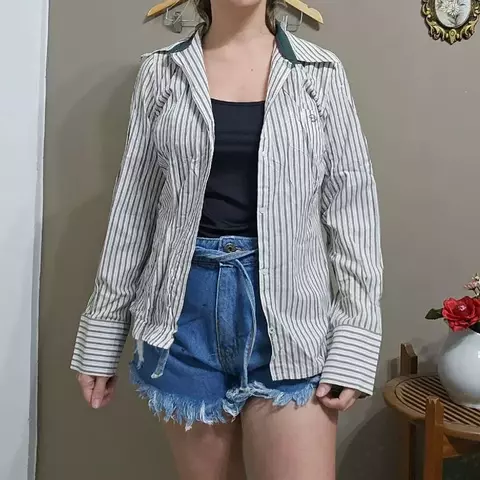 Camisa Feminina Listrada Siberian
