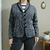 Blazer Cinza e Preto Camurça - comprar online