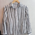 Camisa Listrada Preta e Branca