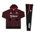 Conjunto Manchester United Treino 25/26 - Masculino Adidas - Preto com detalhes em vermelho na internet