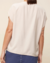 Blusa Viscose Ampla Com Colar – Areia - comprar online