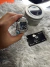 Cartier Santos plata brillos cara azul negro - Moda AR