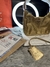 Bolso prada dorada de brillos