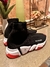 Balenciaga Speed negro blanco rojo - Moda AR