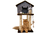 Casinha de Gato com Arranhador Sustentável Luppet - Cinza e Marrom - comprar online