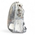 Mochila Transparente para Animais de Estimação Conforto, Segurança e Estilo - Cinza