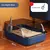Caixa de areia para gato com lateral alta - JUST A STORE na internet