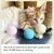 Brinquedos do gato inteligente bola interativa catnip na internet