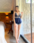 Baby Doll Madalena - Azul Marinho e Creme - Bold Babe