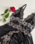 Baby Doll Madalena - Preto e Rosê - comprar online