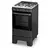 Fogão de Piso 4 Bocas Esmaltec F4IAB Ideal Super Mesa em Aço Inox, Acendimento Automático, Branco, Bivolt