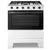 Fogão de Piso 5 Bocas Esmaltec F5ISP Ideal Pop Mesa em Aço Inox, Acendimento Manual, Preto - comprar online