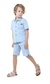CAMISA JEANS INFANTIL MENINO CARINHOSO - ENGILKIDS MODA INFANTIL