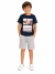 CONJUNTO INFANTIL MENINO CAMISETA E BERMUDA SUMMER TRIP MILON