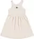VESTIDO INFANTIL LISTRAS PONTILHADAS LARANJA MALWEE