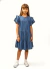 VESTIDO JEANS LIOCEL INFANTIL TRÊS MARIAS OPERA KIDS