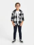JAQUETA FLANELADA INFANTIL MENINO COM CAPUZ OPERA KIDS