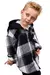 CAMISA FLANELADA COM CAPUZ INFANTIL MENINO OPERA KIDS XADREZ - ENGILKIDS MODA INFANTIL