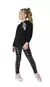 CONJUNTO INFANTIL MENINA JAQUETA EM MOLETOM FLANELADO MALWEE - comprar online