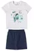 CONJUNTO INFANTIL MENINO BERMUDA EM MOLETOM MALWEE - comprar online