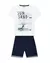 CONJUNTO INFANTIL MENINO CAMISETA ESTAMPADA E BERMUDA MILON - comprar online