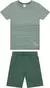 CONJUNTO INFANTIL CAMISETA LISTRAS E BERMUDA CARINHOSO na internet