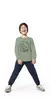 CONJUNTO INFANTIL MENINO MANGA LONGA MALHA E CALÇA EM MOLETINHO VERDE MALWEE - comprar online