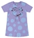 CAMISOLA INFANTIL MENINA TIME TO SLEEP EM ALGODÃO MALWEE ROXA - comprar online