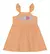 Imagem do VESTIDO INFANTIL ALÇAS COM BABADO MALWEE LARANJA
