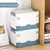 **"Caixa de Armazenamento Dobrável com Tampa – Organização Prática para Brinquedos, Livros e Muito Mais! "**