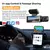 Mini câmera veicular dupla - interna e externa (frente e dentro)- wifi - segura - comprar online