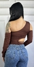 Body Feminino Recortes Assimétricos na internet