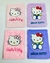 Caderno Pautado - Capa Pelúcia Hello Kitty